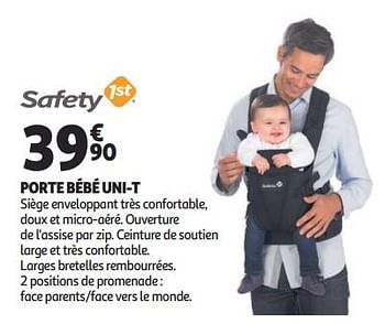 Safety 1st Porte Bebe Uni T En Promotion Chez Auchan Ronq