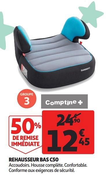 rehausseur comptine auchan