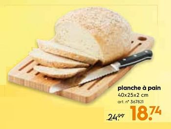 Promotions Planche à pain - Yong - Valide de 12/09/2018 à 25/09/2018 chez Blokker