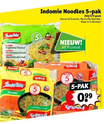 Promotions Indomie noodles - Indomie  - Valide de 18/09/2018 à 23/09/2018 chez Kruidvat