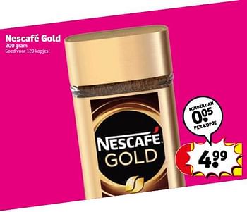 Promotions Nescafé gold - Nescafe - Valide de 18/09/2018 à 23/09/2018 chez Kruidvat