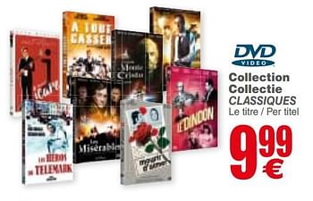 Promoties Dvd collection collectie classiques - Huismerk - Cora - Geldig van 18/09/2018 tot 01/10/2018 bij Cora