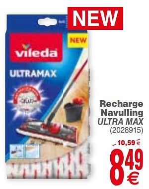 Promotions Recharge navulling ultra max - Vileda - Valide de 18/09/2018 à 01/10/2018 chez Cora