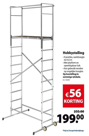 Promoties Hobbystelling - Huismerk - Gamma - Geldig van 26/09/2018 tot 08/10/2018 bij Gamma