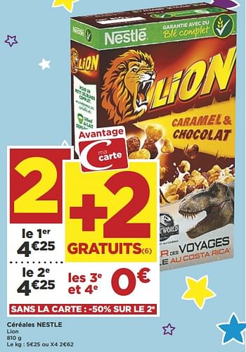 Promotions Céréales nestle - Nestlé - Valide de 18/09/2018 à 30/09/2018 chez Super Casino