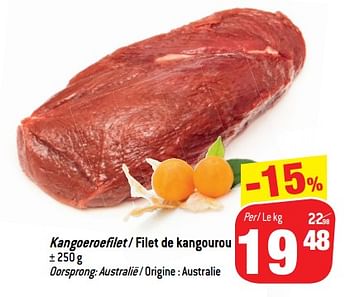 Promoties Kangoeroefilet - filet de kangourou - Huismerk - Match - Geldig van 19/09/2018 tot 25/09/2018 bij Match