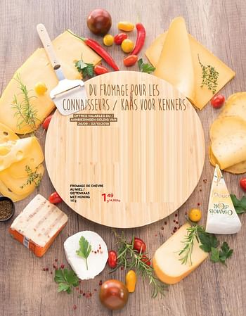 Promoties Fromage de chèvre au miel - Huismerk - Alvo - Geldig van 26/09/2018 tot 02/10/2018 bij Alvo