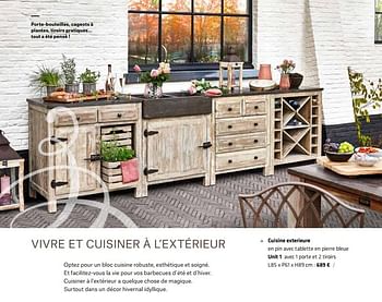 Promoties Cuisine exterieure unit 1 - Huismerk - Euroshop - Geldig van 17/09/2018 tot 31/12/2018 bij Euro Shop