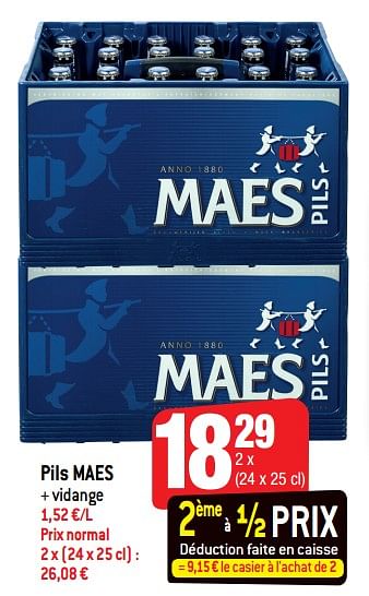 Promotions Pils maes - Maes - Valide de 19/09/2018 à 25/09/2018 chez Smatch
