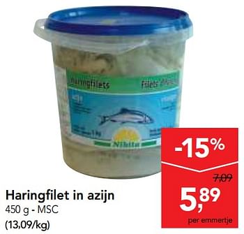 Promoties Haringfilet in azijn - Huismerk - Makro - Geldig van 26/09/2018 tot 09/10/2018 bij Makro