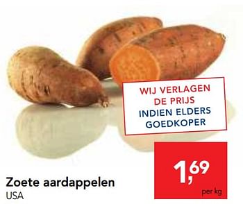 Promoties Zoete aardappelen - Huismerk - Makro - Geldig van 26/09/2018 tot 09/10/2018 bij Makro