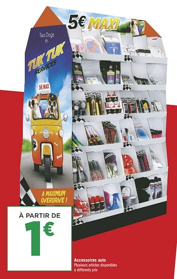 Promotions Accessoires auto - Produit Maison - Géant Casino - Valide de 18/09/2018 à 30/09/2018 chez Géant Casino