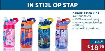 Promoties Drinkflessen kids - Huismerk - Zelfbouwmarkt - Geldig van 25/09/2018 tot 22/10/2018 bij Zelfbouwmarkt