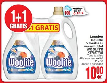 Promotions Lessive liquide vloeibaar wasmiddel woolite - Woolite - Valide de 25/09/2018 à 01/10/2018 chez Cora
