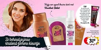 Promoties Self tan overnight tan masker - Huismerk - Kruidvat - Geldig van 25/09/2018 tot 07/10/2018 bij Kruidvat