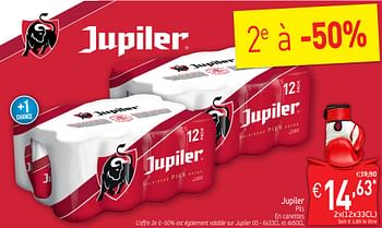 Promotions Jupiler pils - Jupiler - Valide de 25/09/2018 à 30/09/2018 chez Intermarche
