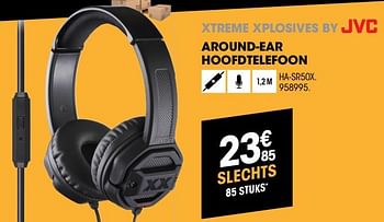 Promoties Jvc around-ear hoofdtelefoon ha-sr50x - JVC - Geldig van 27/09/2018 tot 17/10/2018 bij Electro Depot