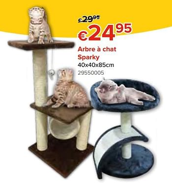 Promotions Arbre à chat sparky - Euro Pet - Valide de 28/09/2018 à 21/10/2018 chez Euro Shop
