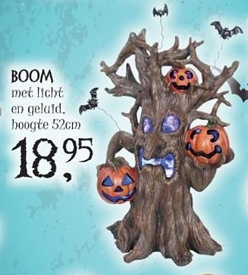 Promoties Boom - Happy Halloween - Geldig van 24/09/2018 tot 13/10/2018 bij Van Cranenbroek
