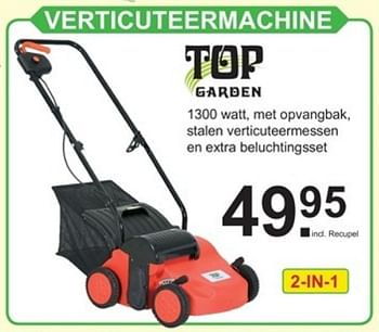 morgen Trouwens Oppositie Top Garden Top garden verticuteermachine - Promotie bij Van Cranenbroek
