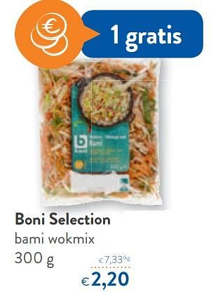 Promotions Boni selection bami wokmix - Boni - Valide de 26/09/2018 à 09/10/2018 chez OKay
