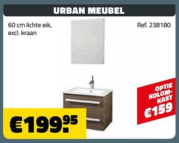 Promoties Urban meubel - Huismerk - Bouwcenter Frans Vlaeminck - Geldig van 02/10/2018 tot 31/10/2018 bij Bouwcenter Frans Vlaeminck