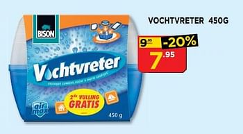 Promoties Vochtvreter - Bison - Geldig van 02/10/2018 tot 31/10/2018 bij Bouwcenter Frans Vlaeminck
