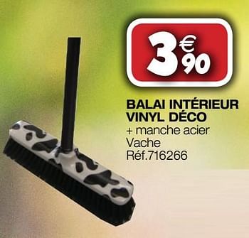 Promotions Balai intérieur vinyl déco - Produit Maison - Bricolex - Valide de 26/09/2018 à 14/10/2018 chez Bricolex