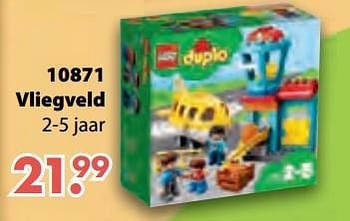 Promoties 10871 Vliegveld - Lego - Geldig van 08/10/2018 tot 06/12/2018 bij Multi Bazar