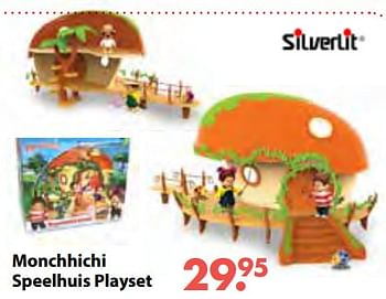 Promoties Monchhichi speelhuis playset - Silverlit - Geldig van 08/10/2018 tot 06/12/2018 bij Multi Bazar