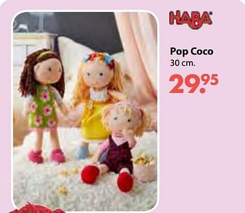 Promoties Pop coco - Haba - Geldig van 08/10/2018 tot 06/12/2018 bij Multi Bazar