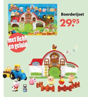 Promoties Boerderijset - Huismerk - Multi Bazar - Geldig van 08/10/2018 tot 06/12/2018 bij Multi Bazar