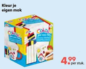 Promoties Kleur je eigen mok - Huismerk - Multi Bazar - Geldig van 08/10/2018 tot 06/12/2018 bij Multi Bazar