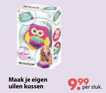 Promoties Maak je eigen uilen kussen - Huismerk - Multi Bazar - Geldig van 08/10/2018 tot 06/12/2018 bij Multi Bazar