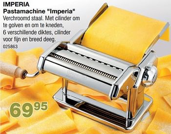 Promoties Imperia pastamachine imperia - Huismerk - Home & Co - Geldig van 01/10/2018 tot 28/10/2018 bij Home & Co