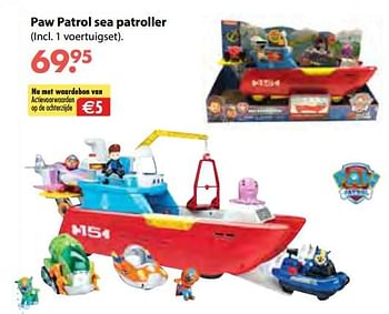 Promoties Paw patrol sea patroller - PAW  PATROL - Geldig van 08/10/2018 tot 06/12/2018 bij Multi Bazar