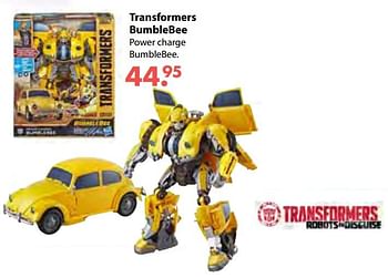 Promoties Transformers bumblebee - Transformers - Geldig van 08/10/2018 tot 06/12/2018 bij Multi Bazar