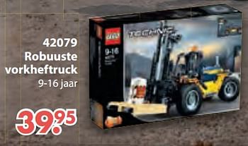 Promoties Robuuste vorkheftruck - Lego - Geldig van 08/10/2018 tot 06/12/2018 bij Multi Bazar
