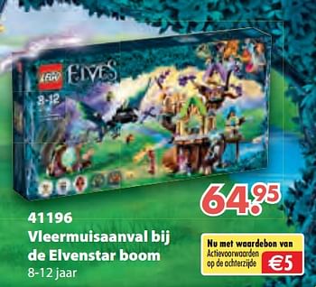 Promotions Vleermuisaanval bij de elvenstar boom - Lego - Valide de 08/10/2018 à 06/12/2018 chez Multi Bazar