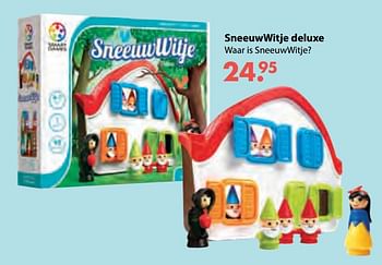 Promoties Sneeuwwitje deluxe - Smart Games - Geldig van 08/10/2018 tot 06/12/2018 bij Multi Bazar