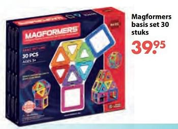Promotions Magformers basis set 30 stuks - Magformers - Valide de 08/10/2018 à 06/12/2018 chez Multi Bazar