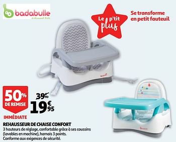 Promo Badabulle transat balancelle confort chez Auchan