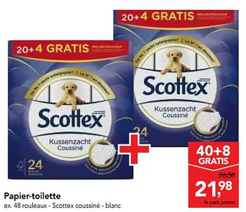 Promoties Papier-toilette - Scottex - Geldig van 10/10/2018 tot 23/10/2018 bij Makro