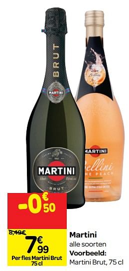 Promoties Martini - Martini - Geldig van 26/09/2018 tot 23/10/2018 bij Carrefour