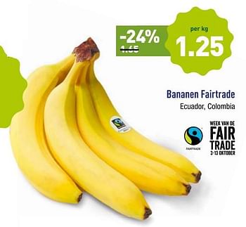 Aldi Promotie Bananen Fairtrade Fair Trade Etenswaren Geldig Tot 13 10 18 Promobutler