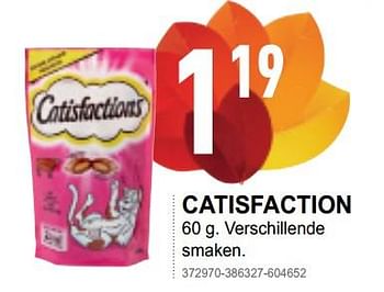 Promoties Catisfaction - Catisfactions - Geldig van 03/10/2018 tot 14/10/2018 bij Trafic