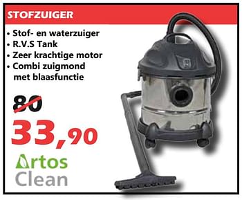 Promoties Artos clean stofzuiger - Artos Clean - Geldig van 26/09/2018 tot 17/10/2018 bij Itek