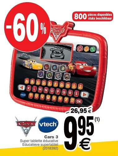 VTech Cars 3 Super Tablette Educative 