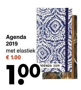 Promoties Agenda 2019 - Huismerk - Wibra - Geldig van 08/10/2018 tot 20/10/2018 bij Wibra