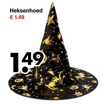 Promoties Heksenhoed - Huismerk - Wibra - Geldig van 08/10/2018 tot 20/10/2018 bij Wibra
